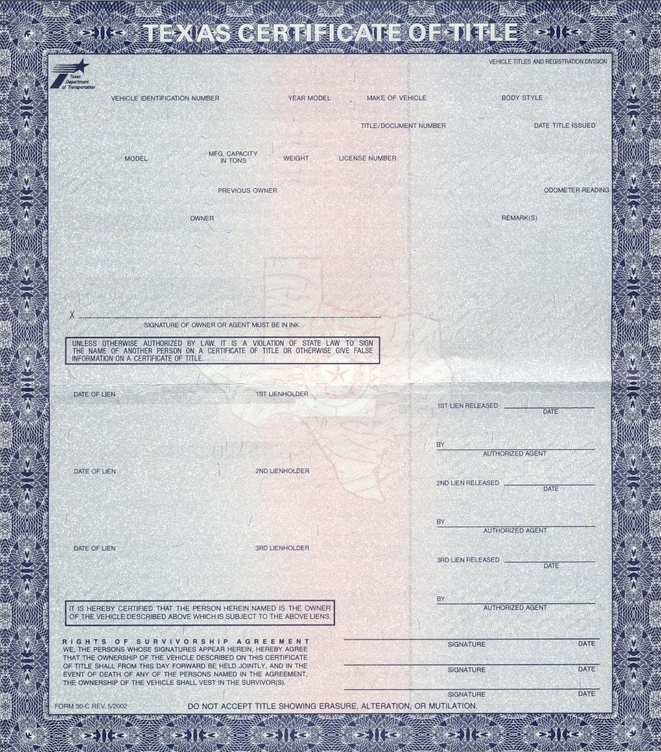 Mission Bend Auto Title